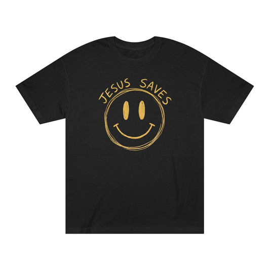 "Jesus Saves" Smiley Tee